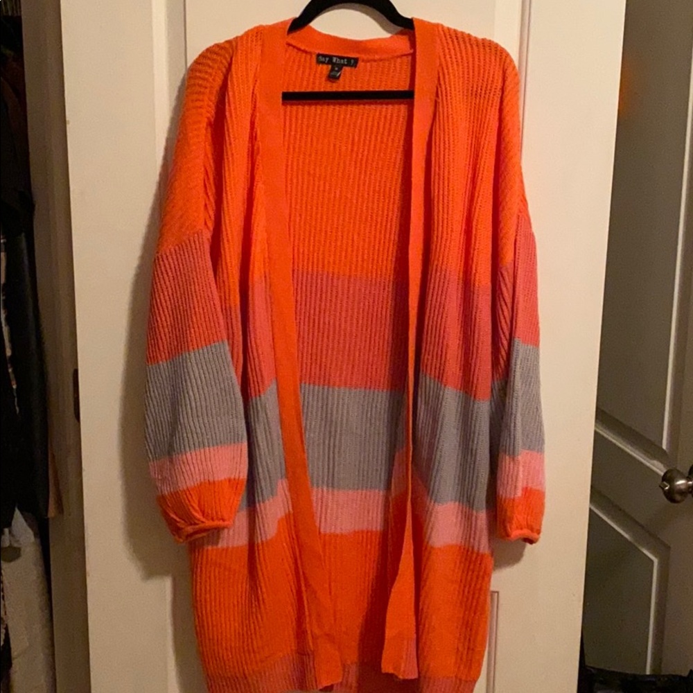 Multi color cardigan